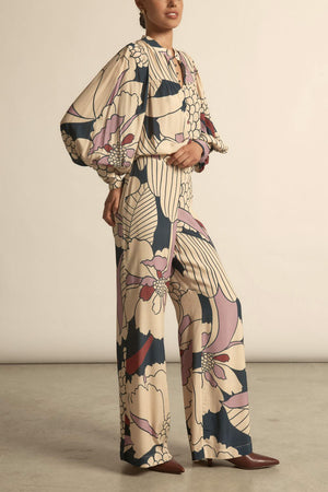 Flourish Pant - Petal Reverie|  zoe kratzmann| considered design