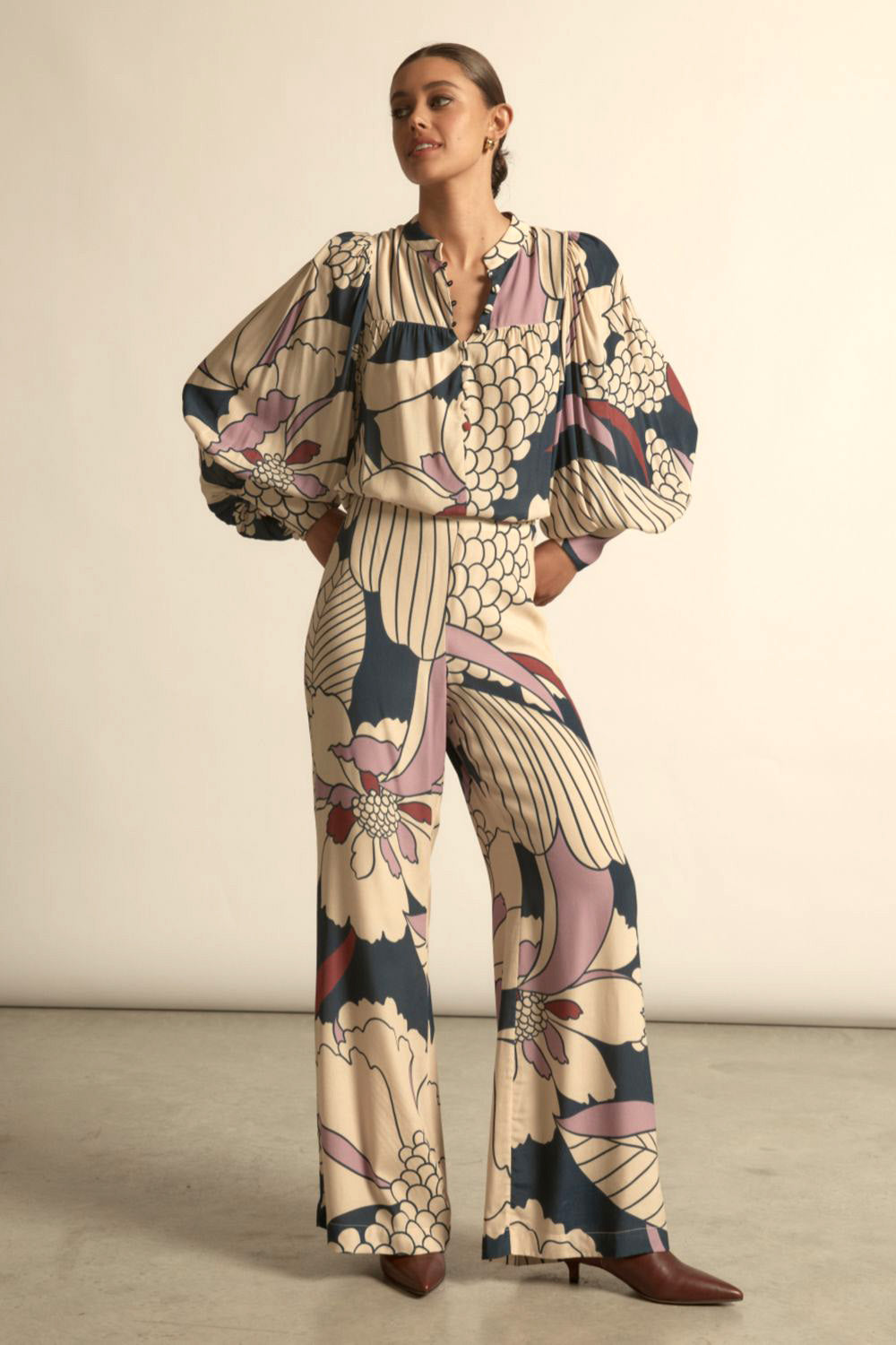 Flourish Pant - Petal Reverie|  zoe kratzmann| considered design