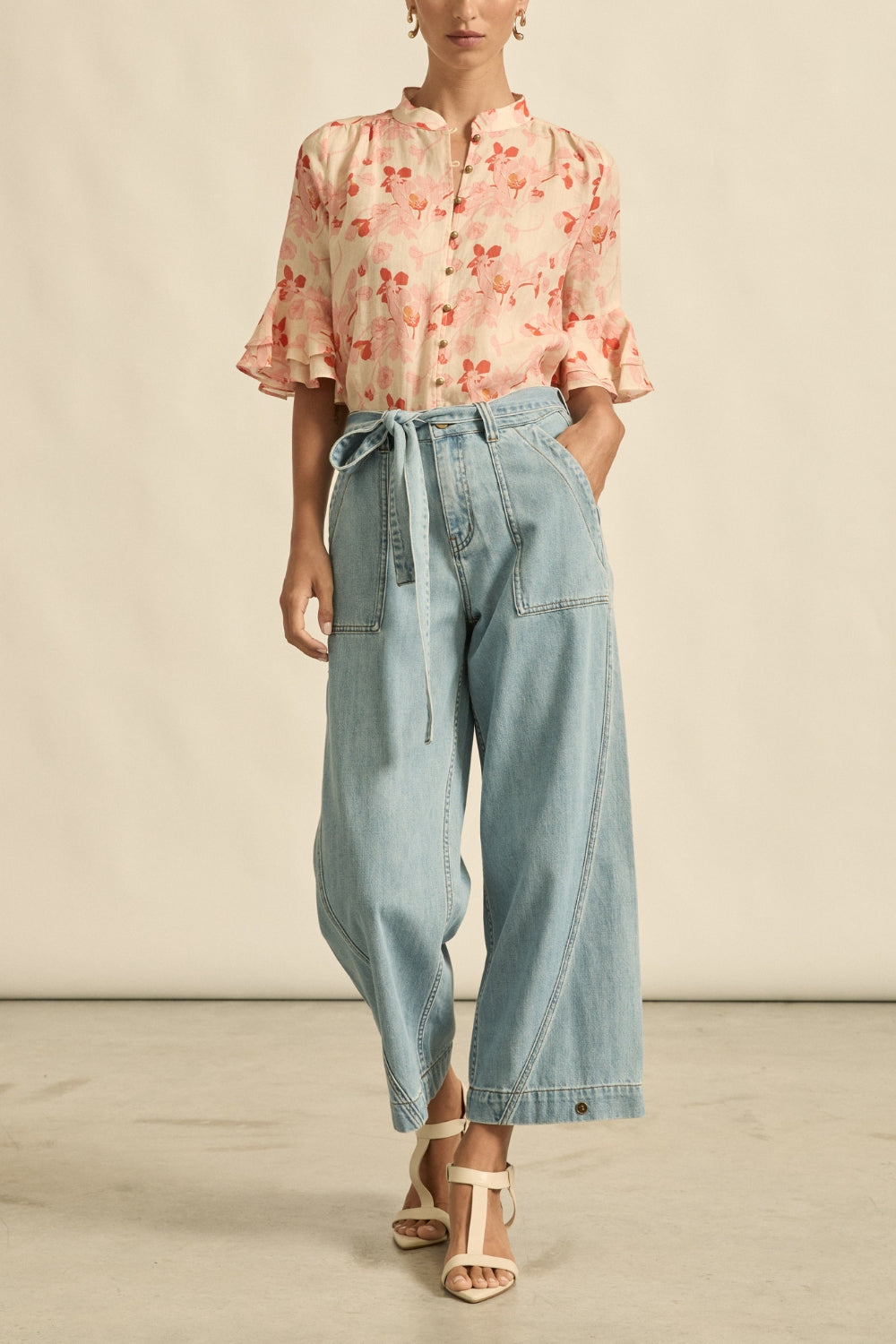 fluctuate top - cherry tulip|  zoe kratzmann| considered design
