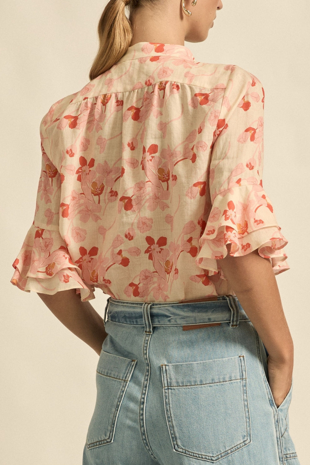 fluctuate top - cherry tulip|  zoe kratzmann| considered design