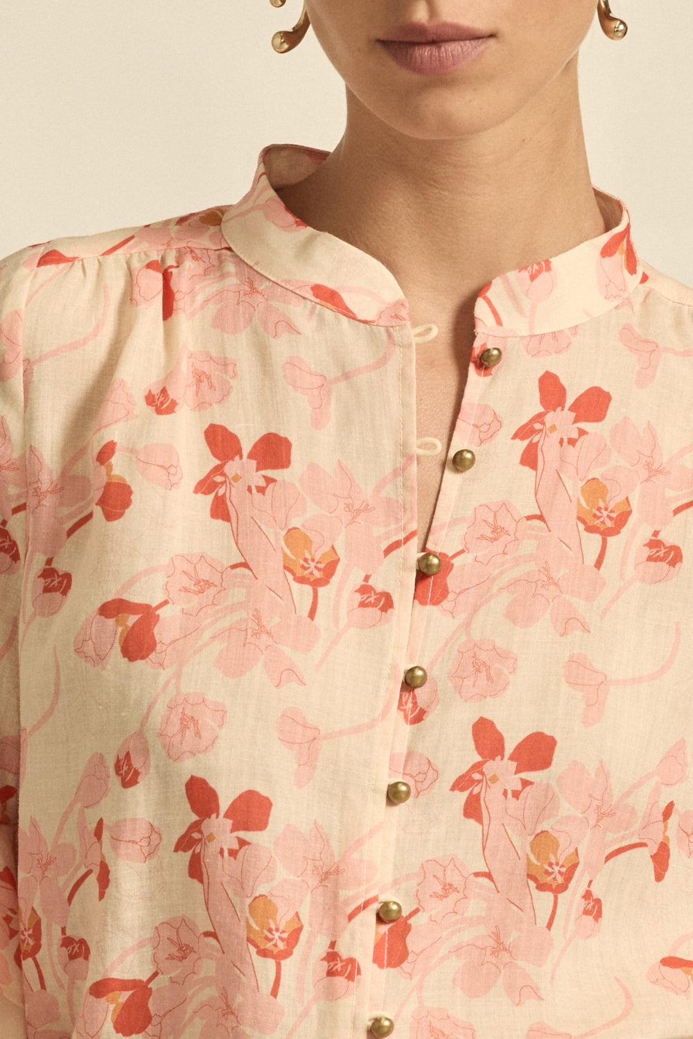 fluctuate top - cherry tulip|  zoe kratzmann| considered design