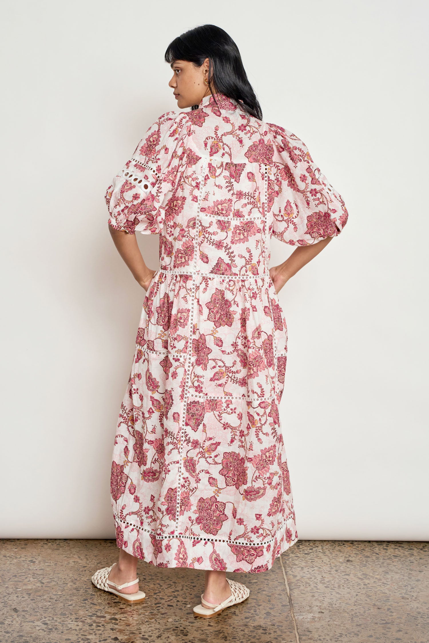 flutter dress - rose paisley|  zoe kratzmann| considered design