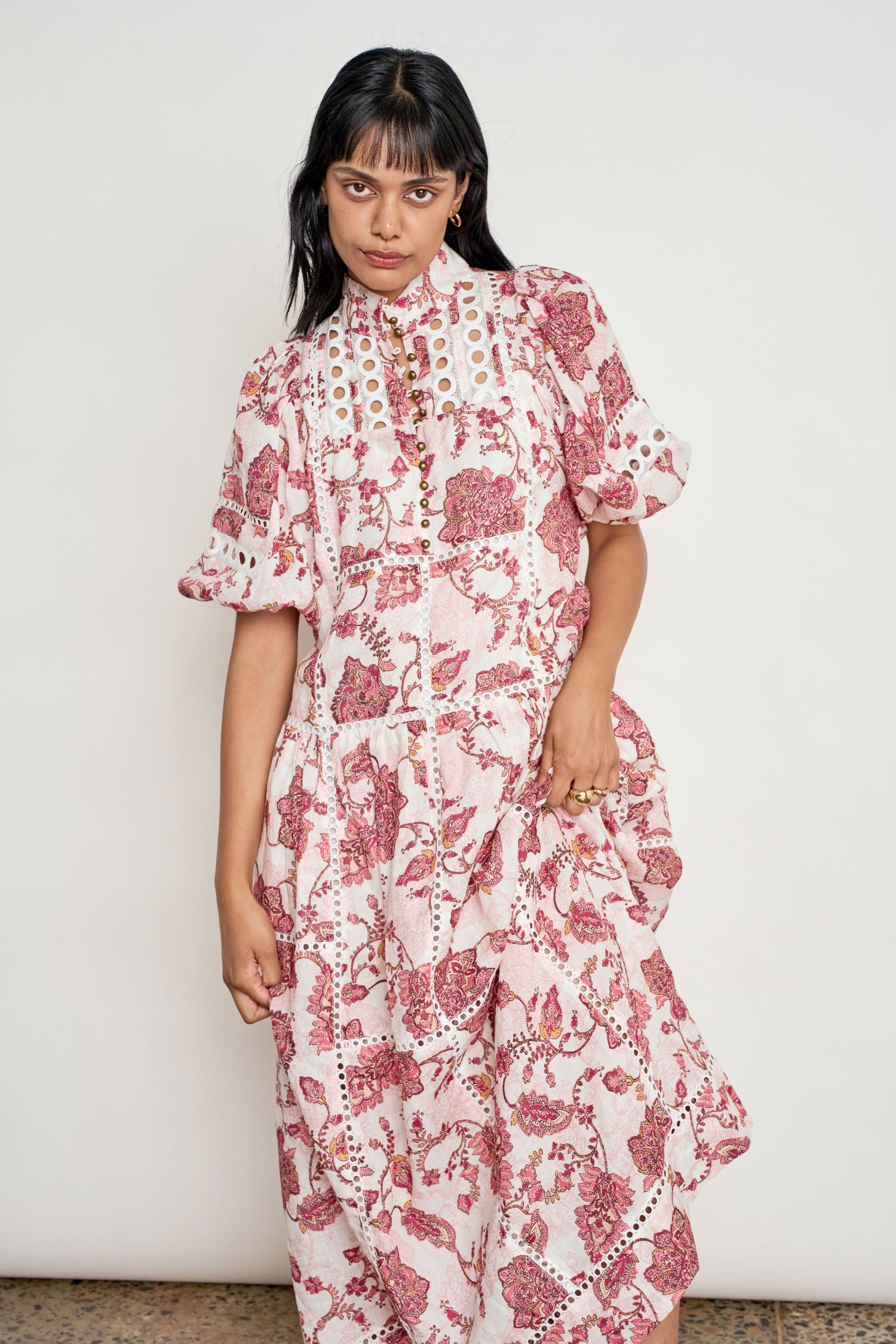 flutter dress - rose paisley|  zoe kratzmann| considered design