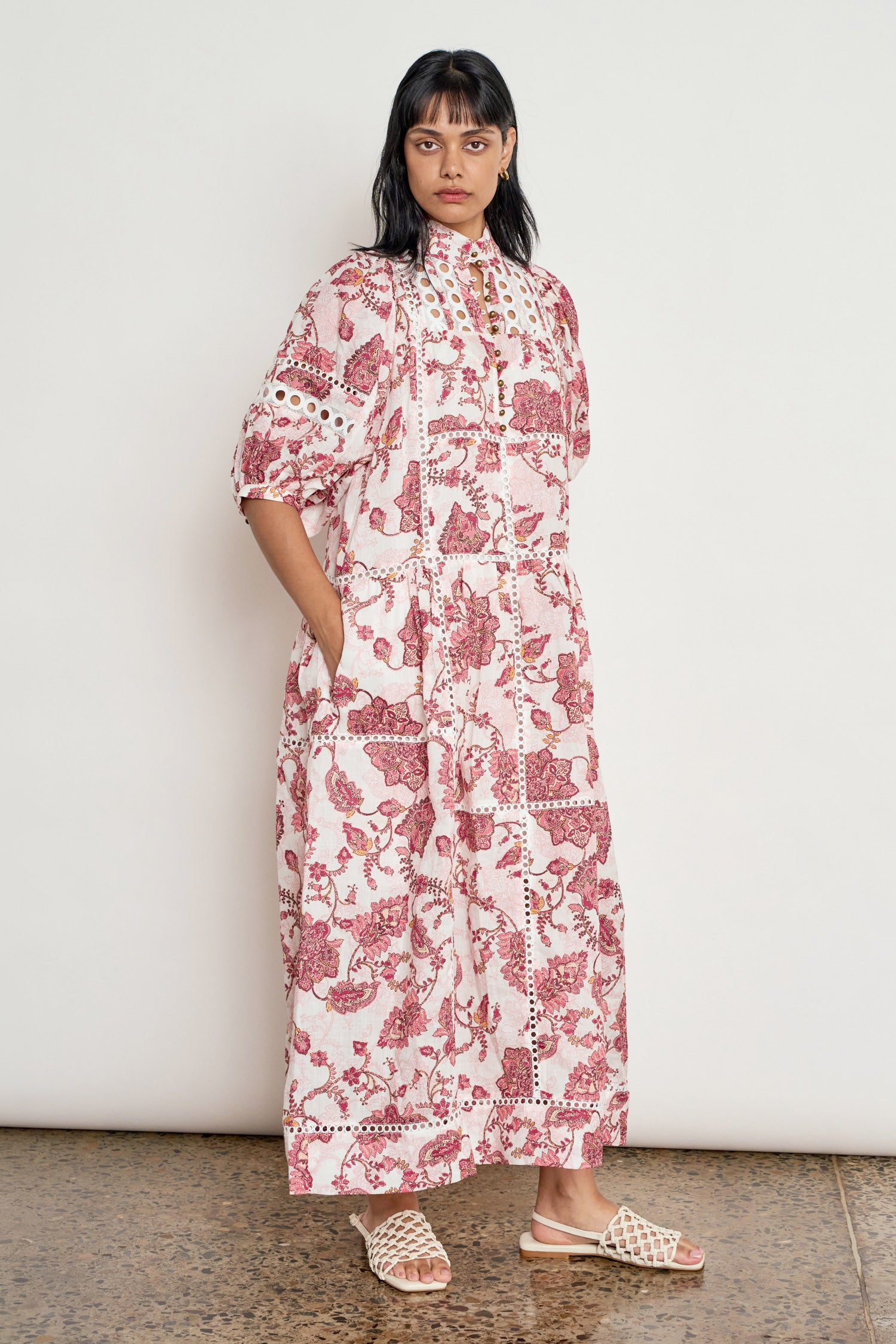 flutter dress - rose paisley|  zoe kratzmann| considered design