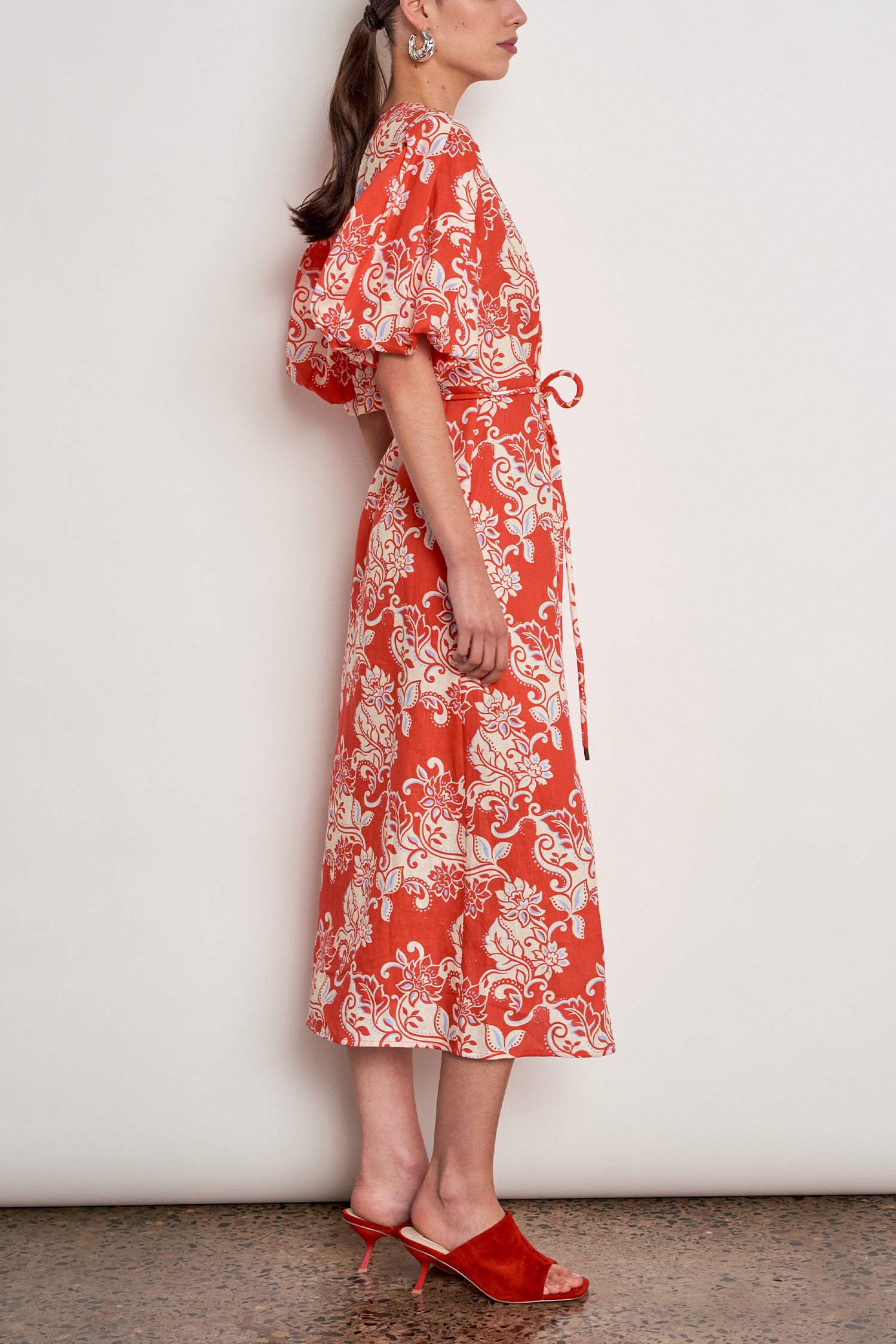 focus dress - tangerine field|  zoe kratzmann| considered design