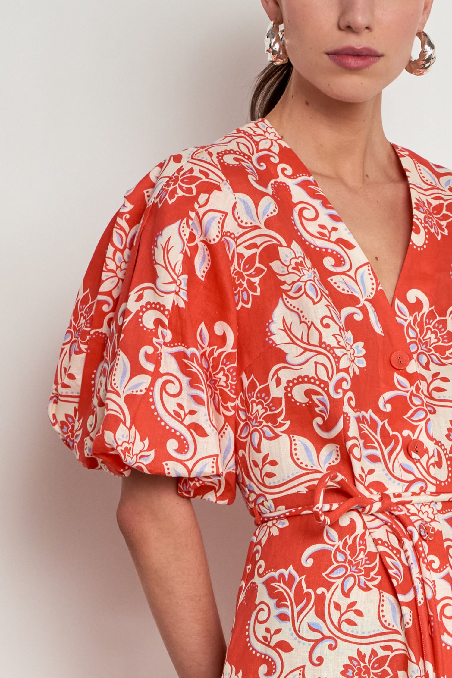 focus dress - tangerine field|  zoe kratzmann| considered design