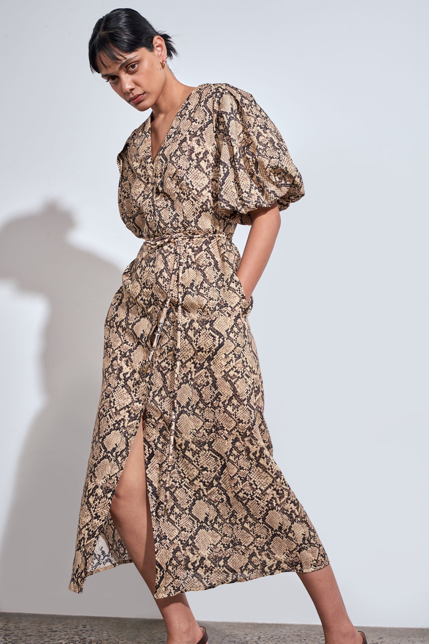 focus dress - serpent
