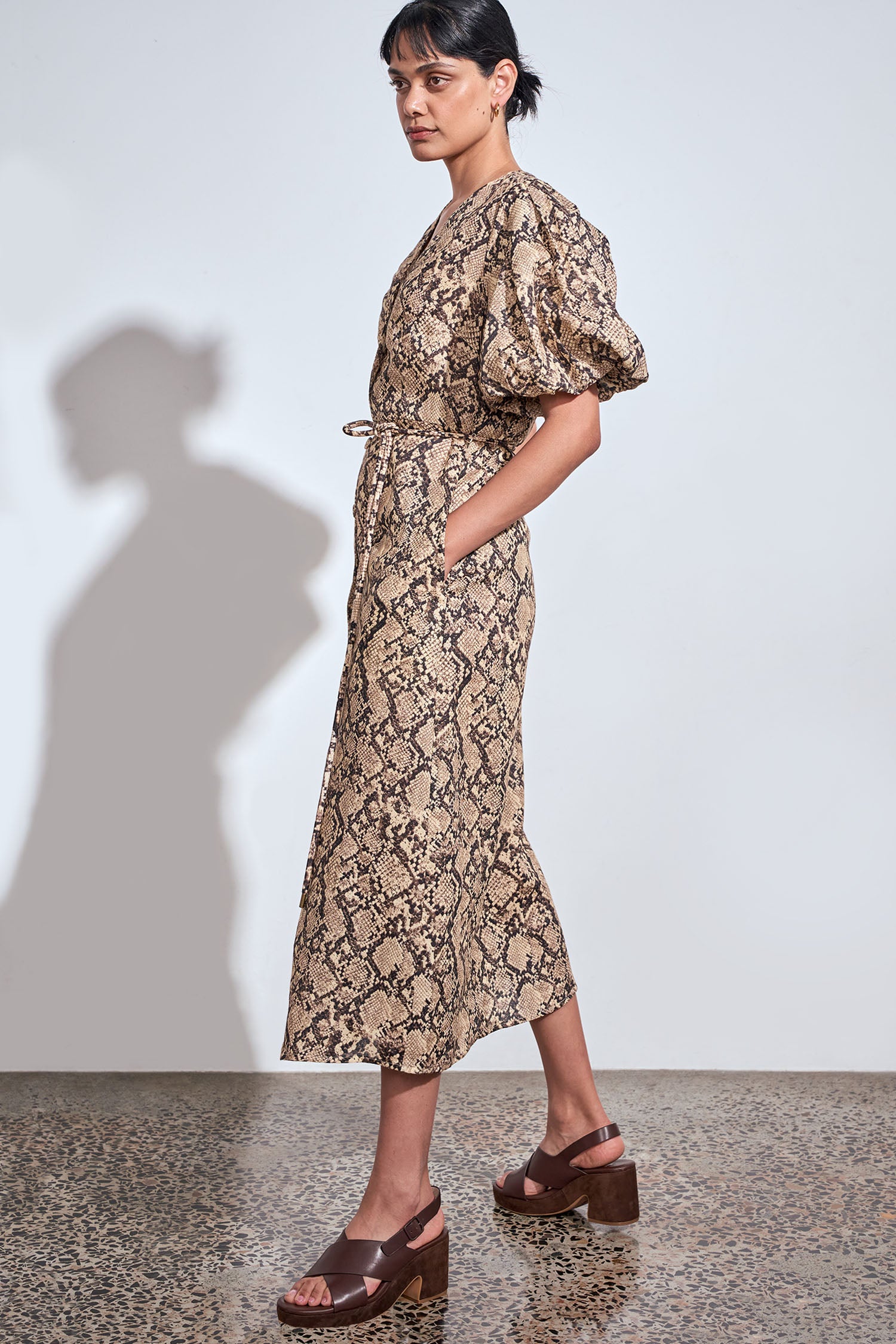 focus dress - serpent