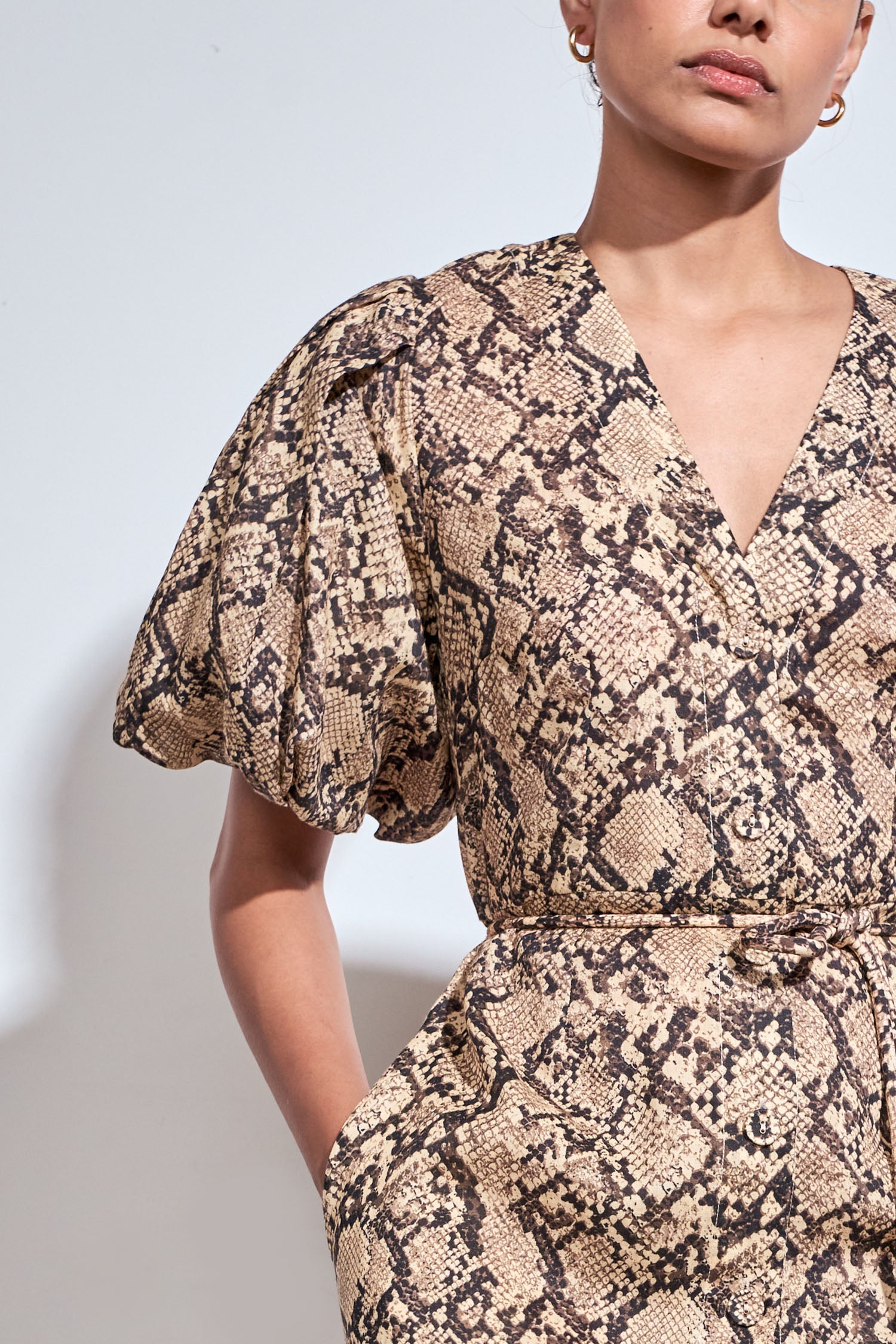 focus dress - serpent