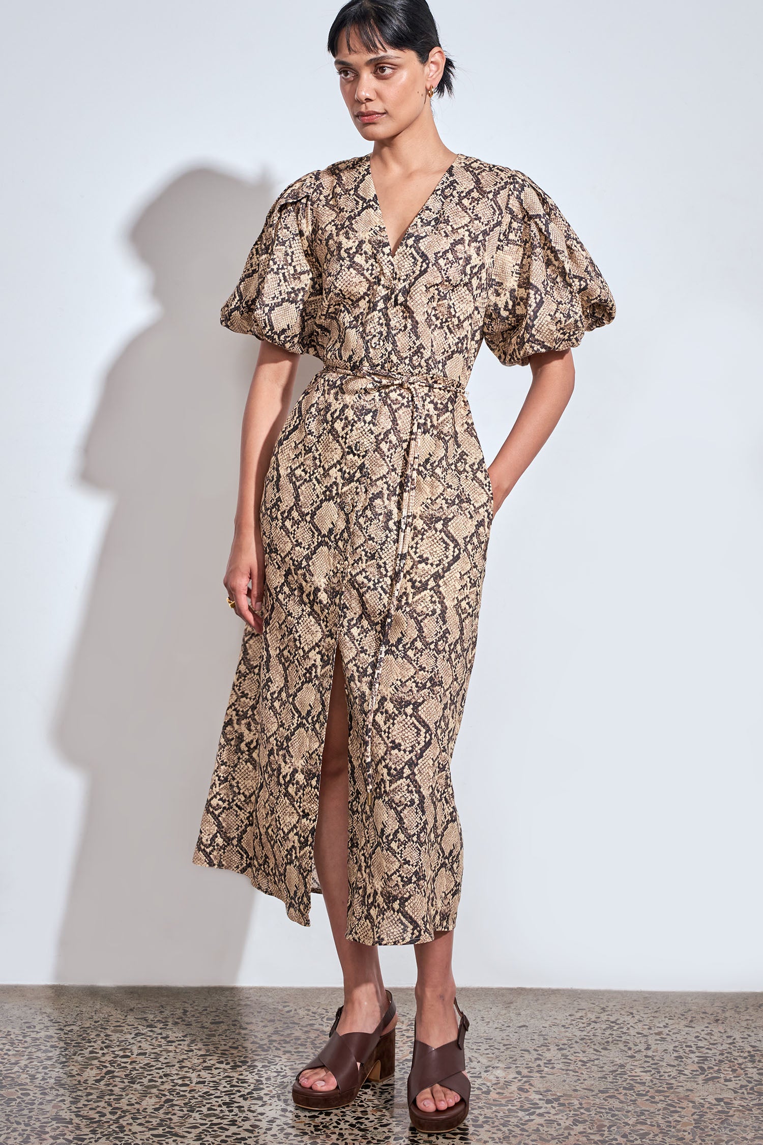 focus dress - serpent