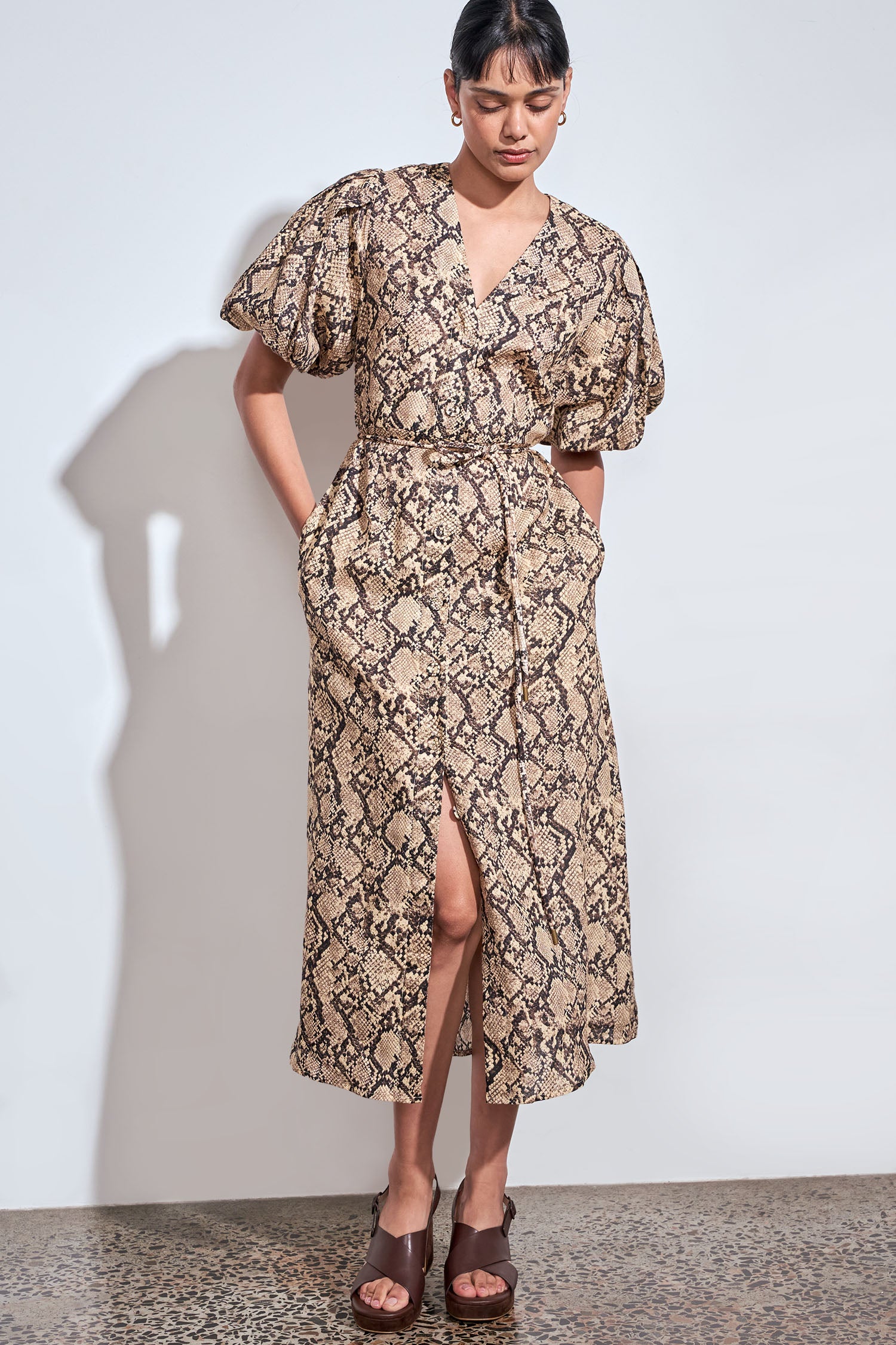 focus dress - serpent