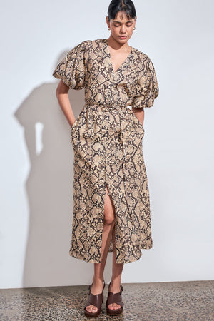 focus dress - serpent