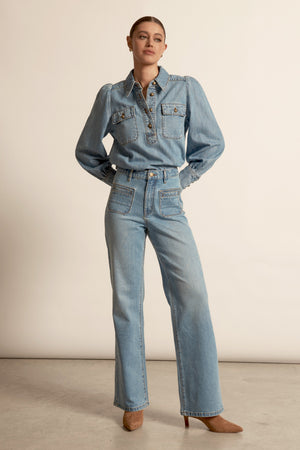 Fond Jean - mid denim|  zoe kratzmann| considered design