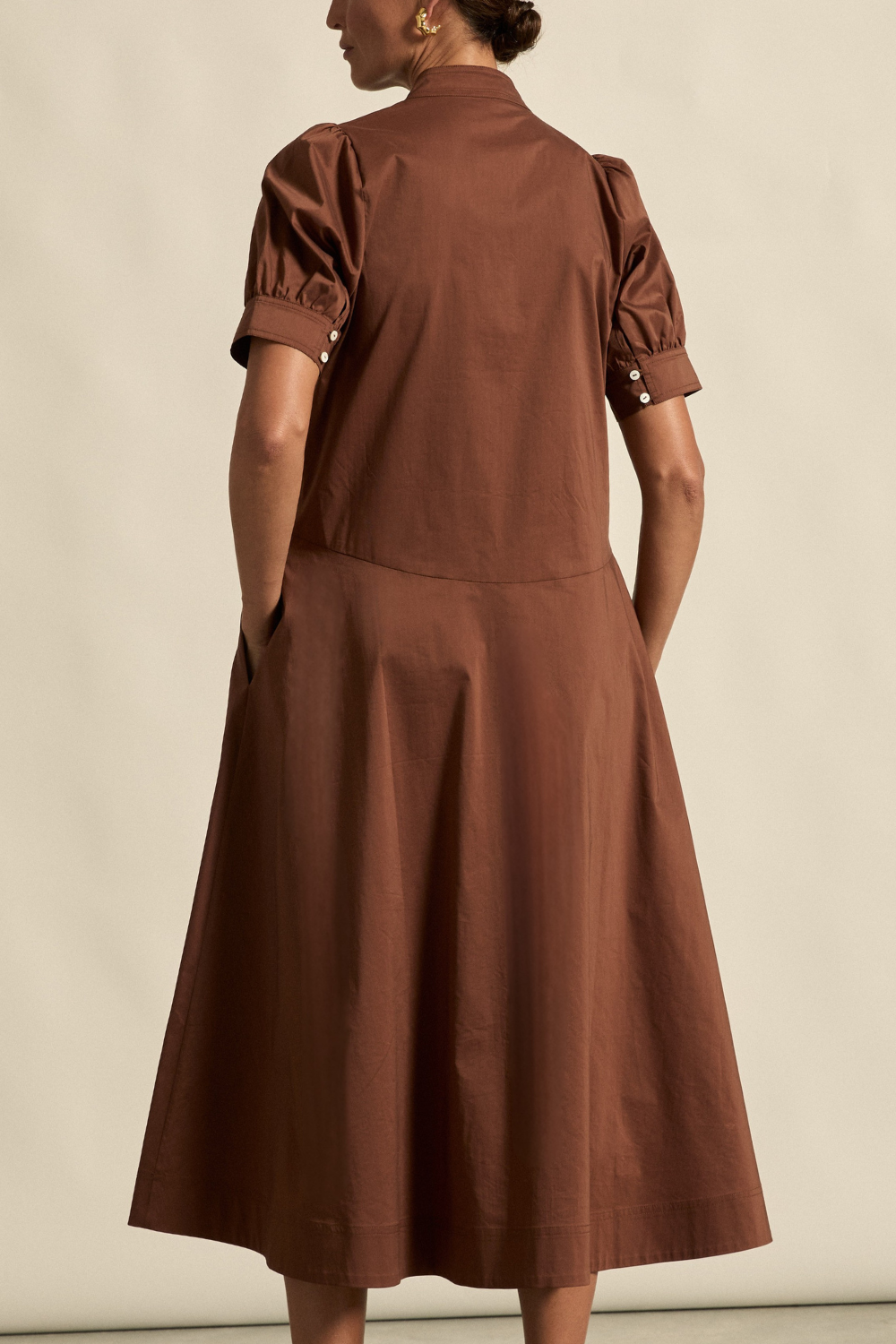 fortitude dress - chocolate|  zoe kratzmann| considered design
