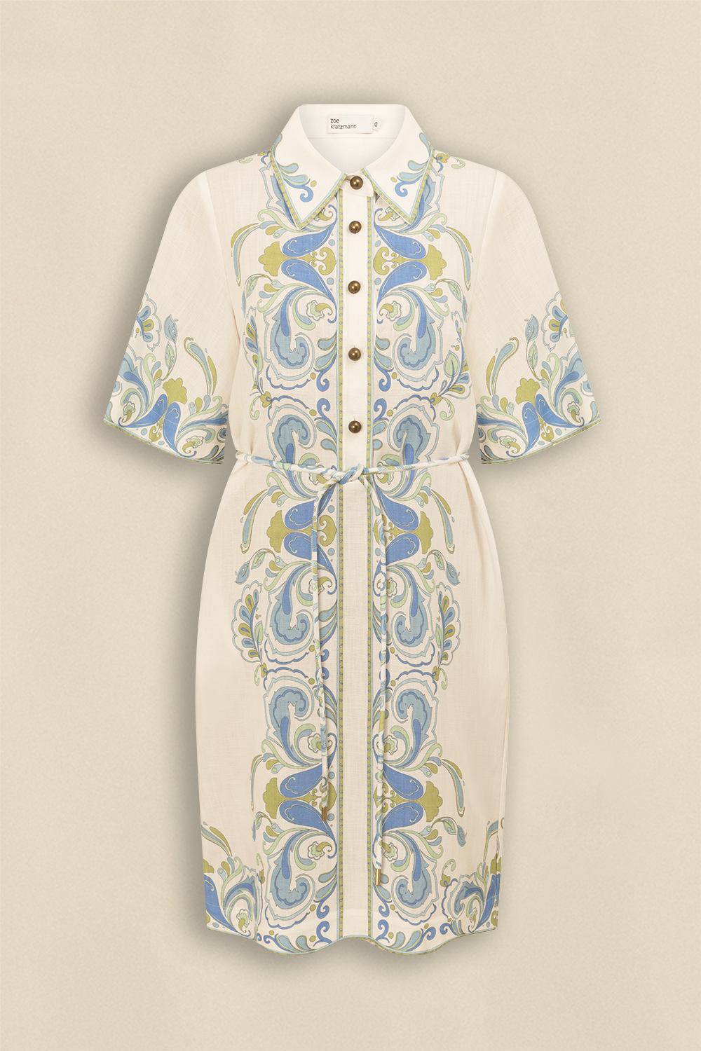 Forum Tunic Dress - aqua mirage|  zoe kratzmann| considered design