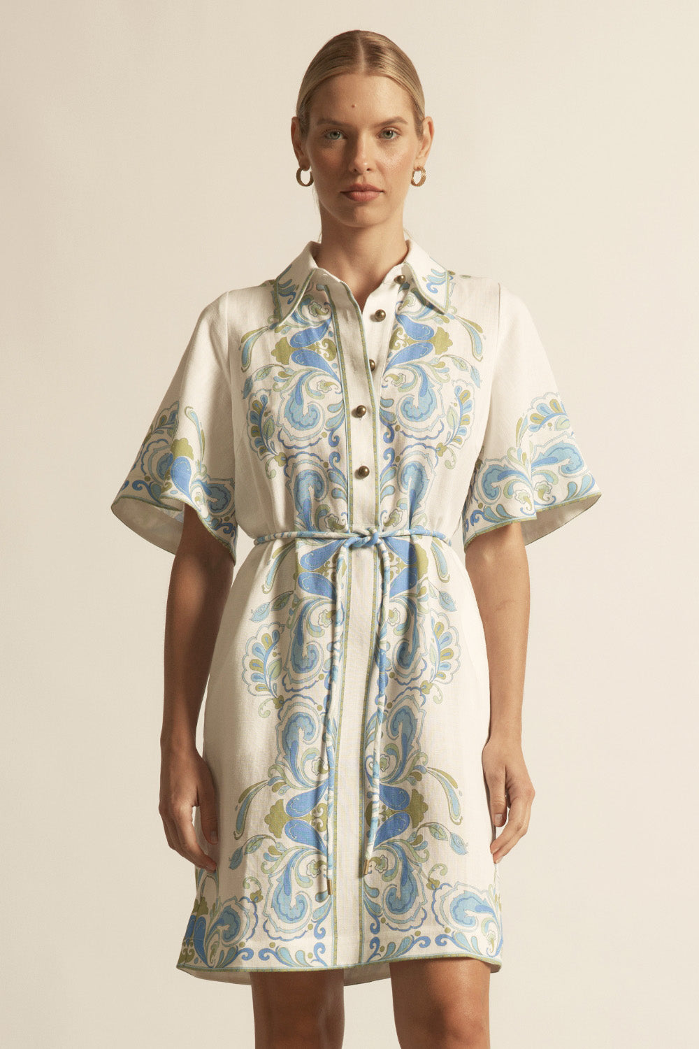 Forum Tunic Dress - aqua mirage|  zoe kratzmann| considered design