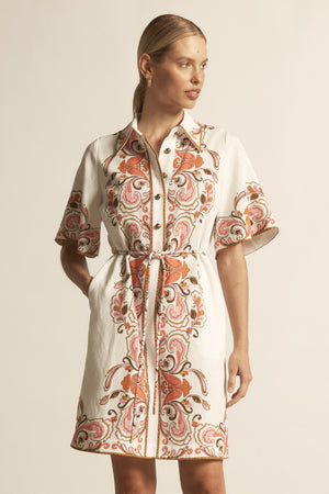 Forum Tunic Dress - petal mirage|  zoe kratzmann| considered design