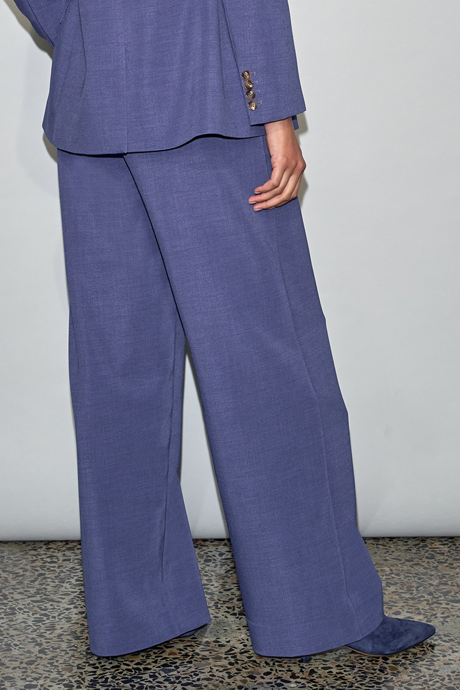 fresco pant - violet blue|  zoe kratzmann| considered design
