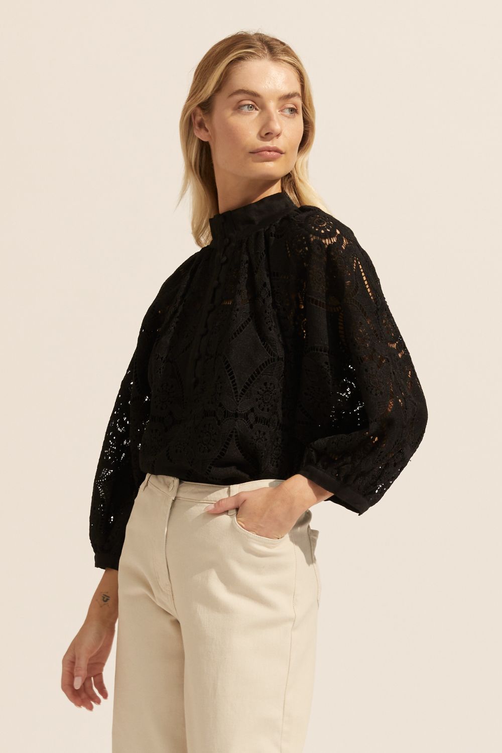 fuse top - black