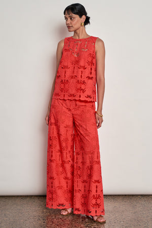 garner top - papaya|  zoe kratzmann| considered design