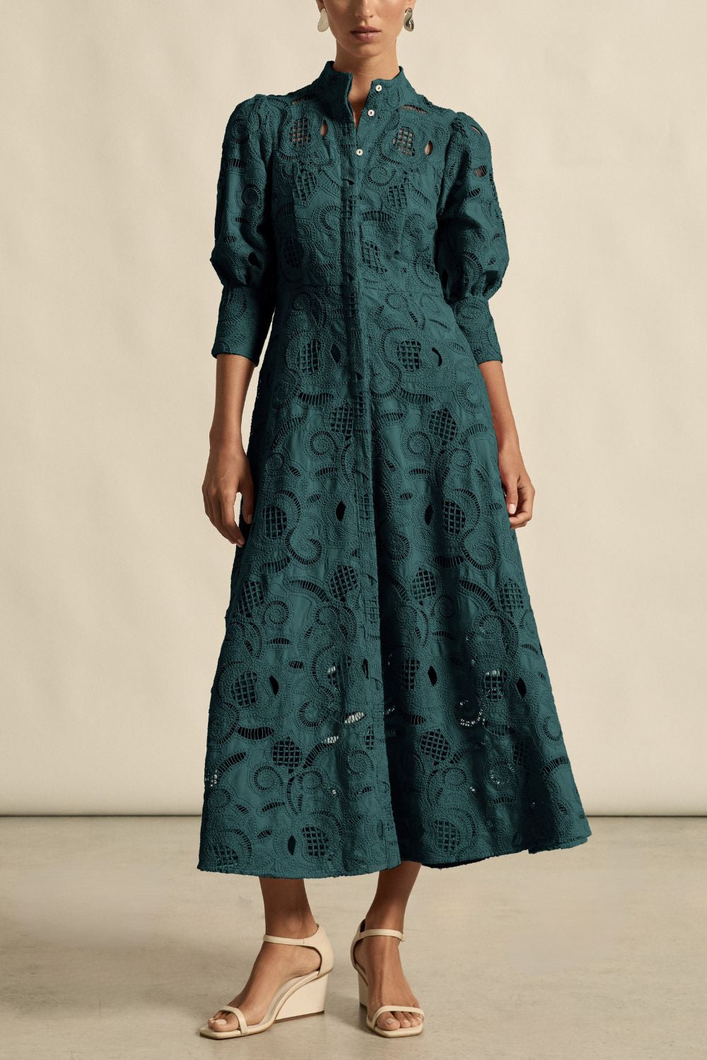 gateway dress - emerald|  zoe kratzmann| considered design