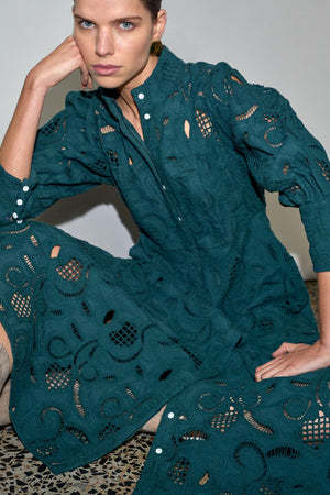 gateway dress - emerald|  zoe kratzmann| considered design