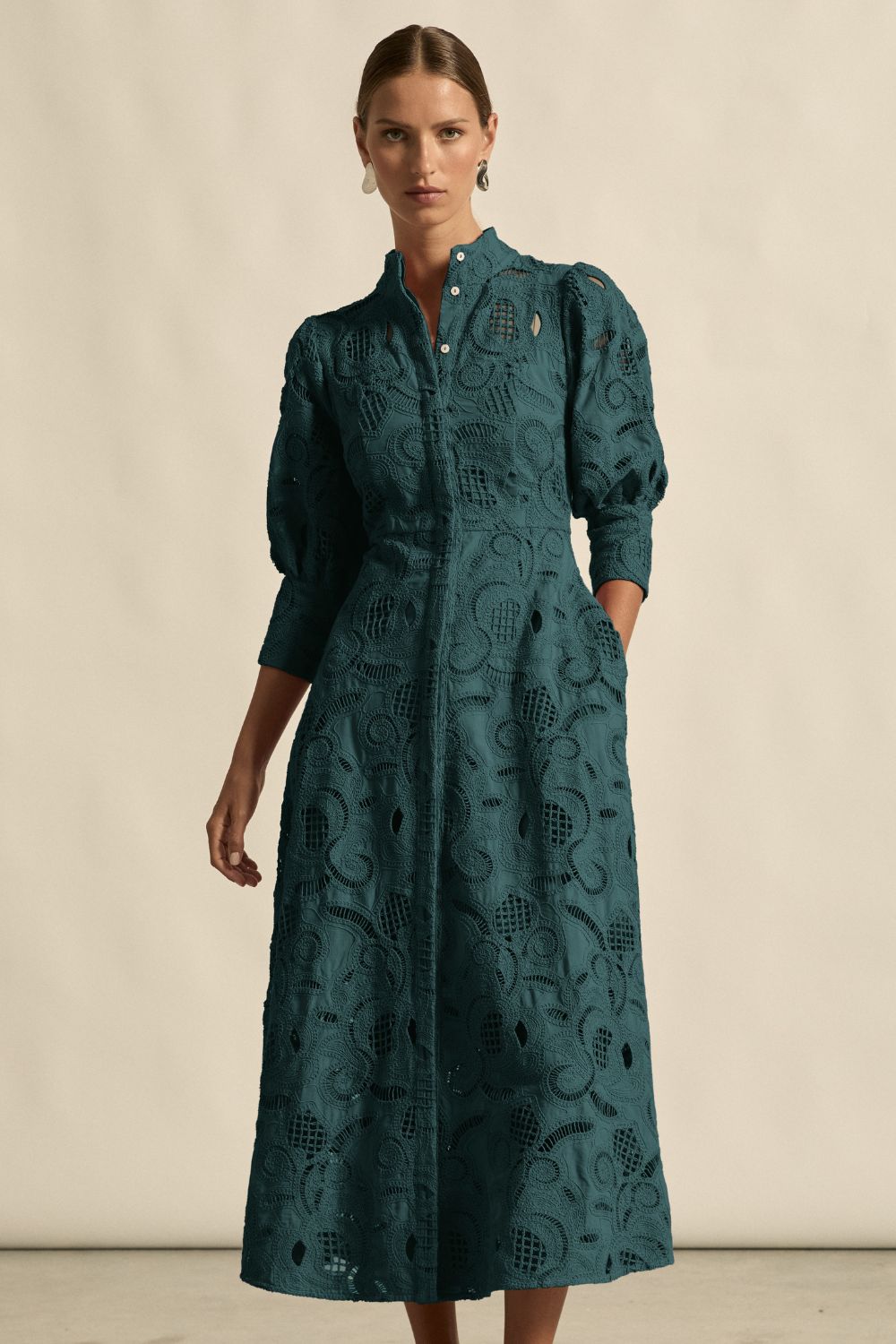 gateway dress - emerald|  zoe kratzmann| considered design