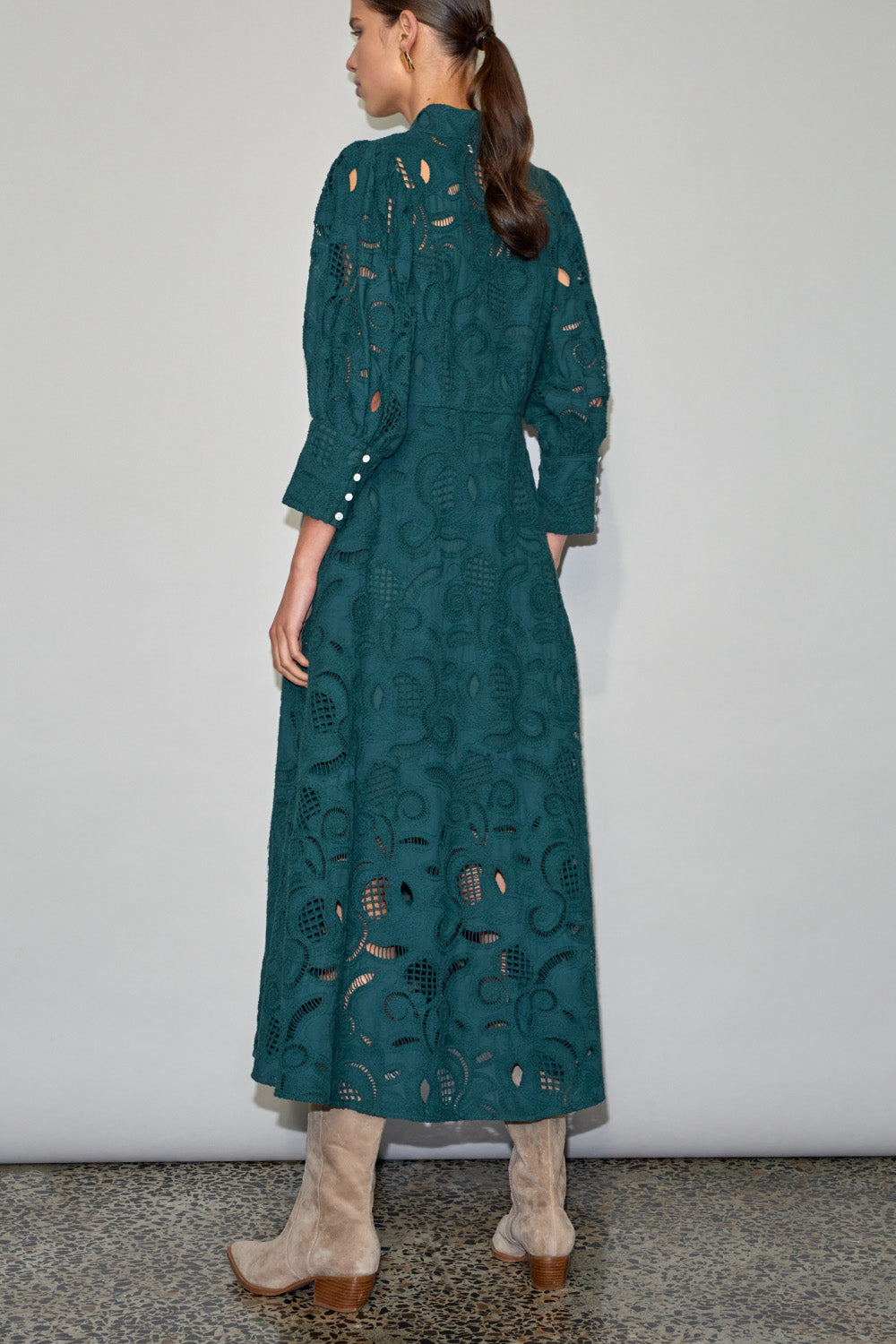 gateway dress - emerald|  zoe kratzmann| considered design