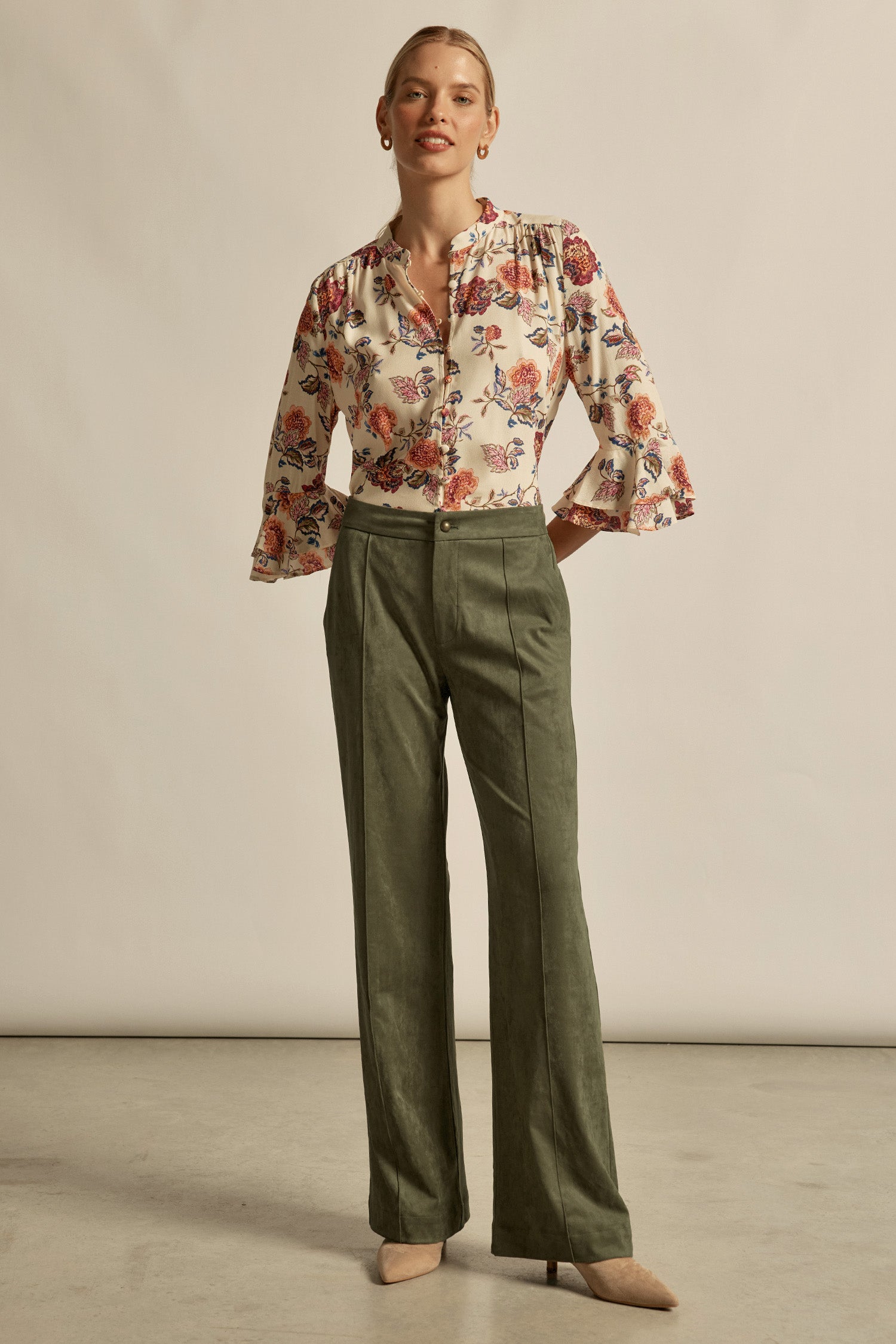 gaze top - heirloom bloom|  zoe kratzmann| considered design