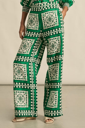 gesture pant - parrot scarf|  zoe kratzmann| considered design