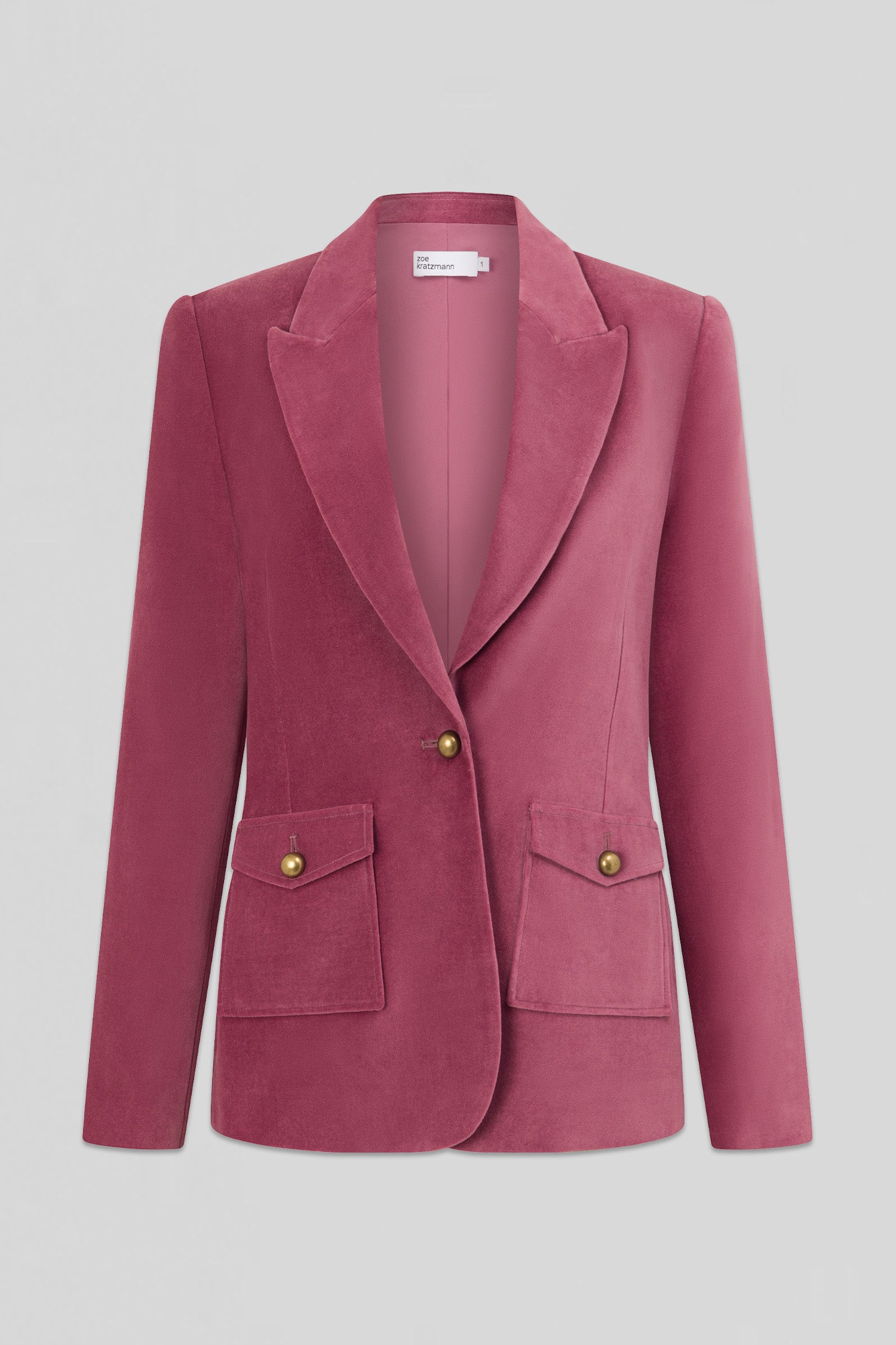 glace jacket - rosewater|  zoe kratzmann| considered design