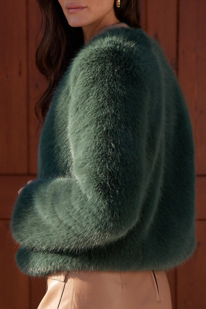 glacier jacket - emerald