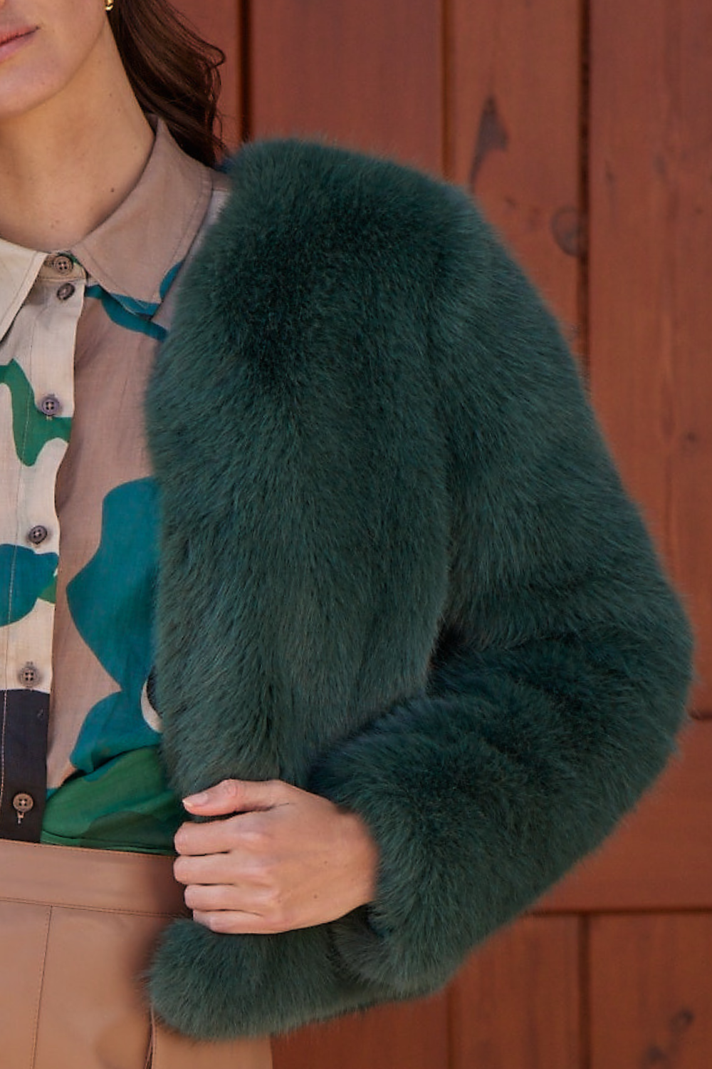 glacier jacket - emerald