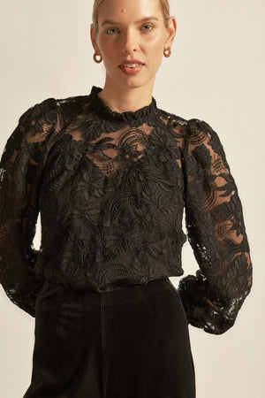 glint top - black|  zoe kratzmann| considered design