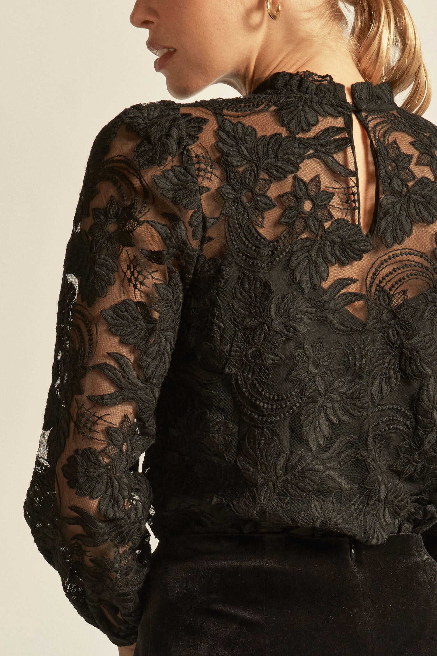 glint top - black|  zoe kratzmann| considered design