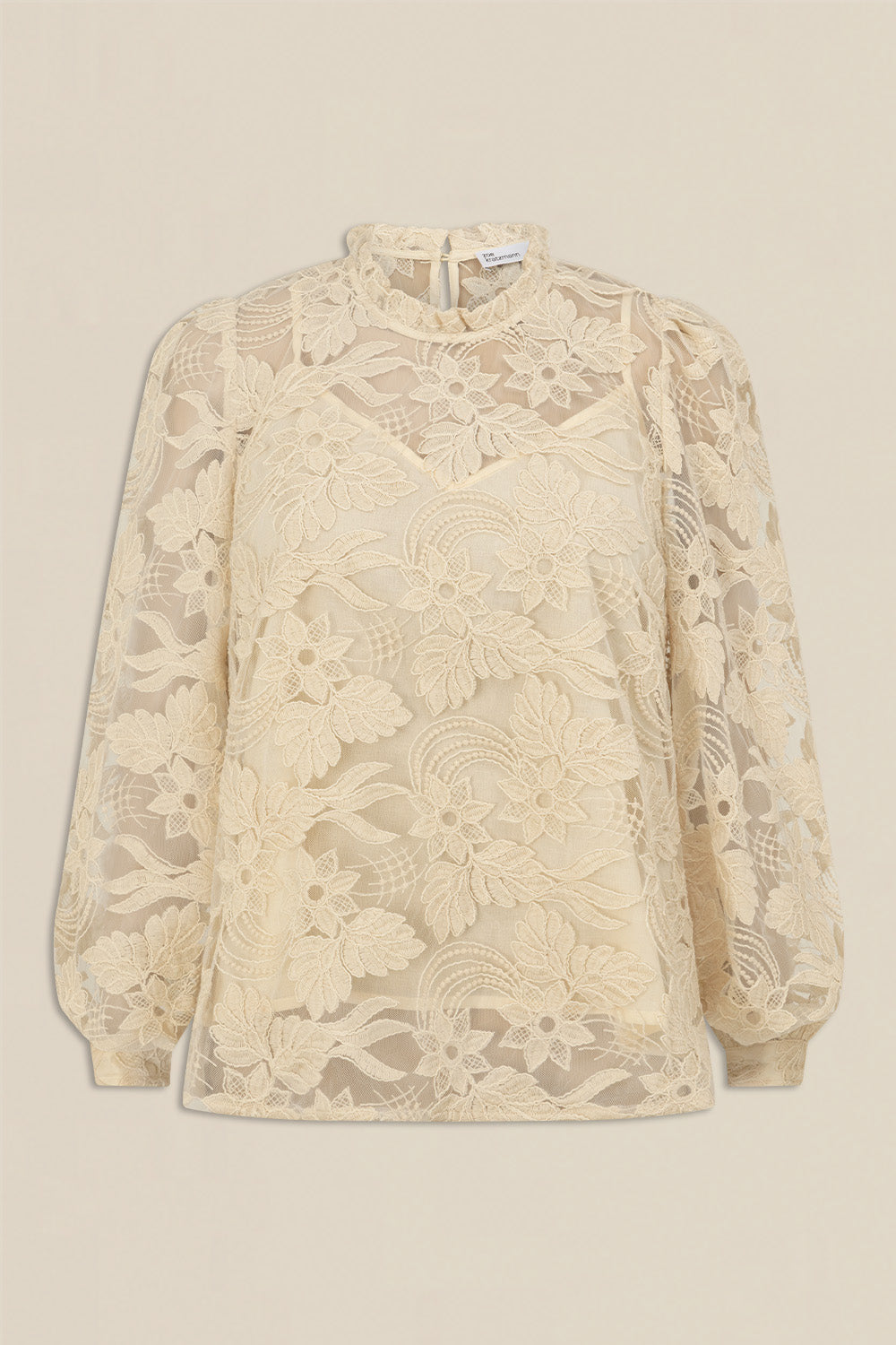 Glint top - ECRU|  zoe kratzmann| considered design