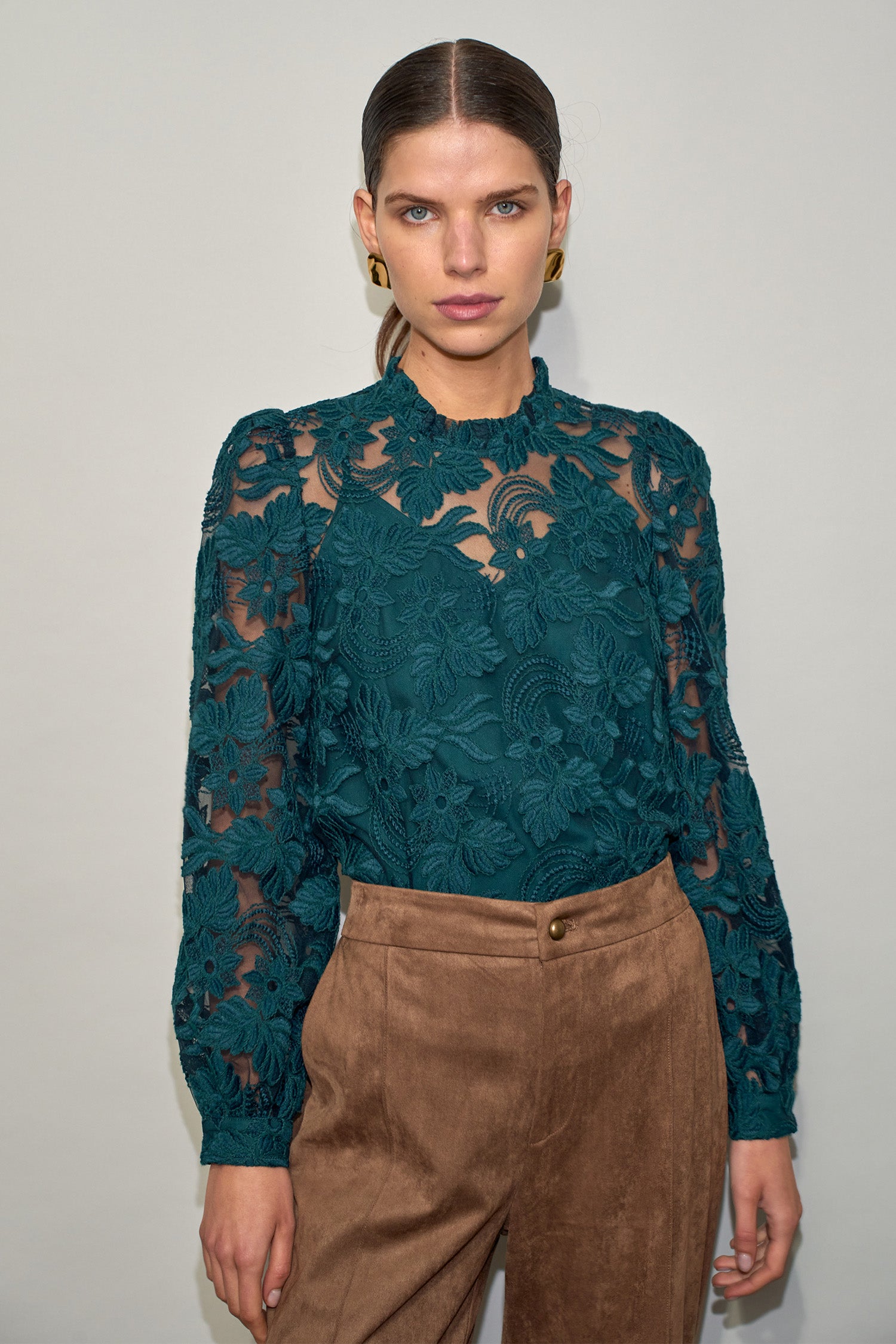 glint top - emerald|  zoe kratzmann| considered design