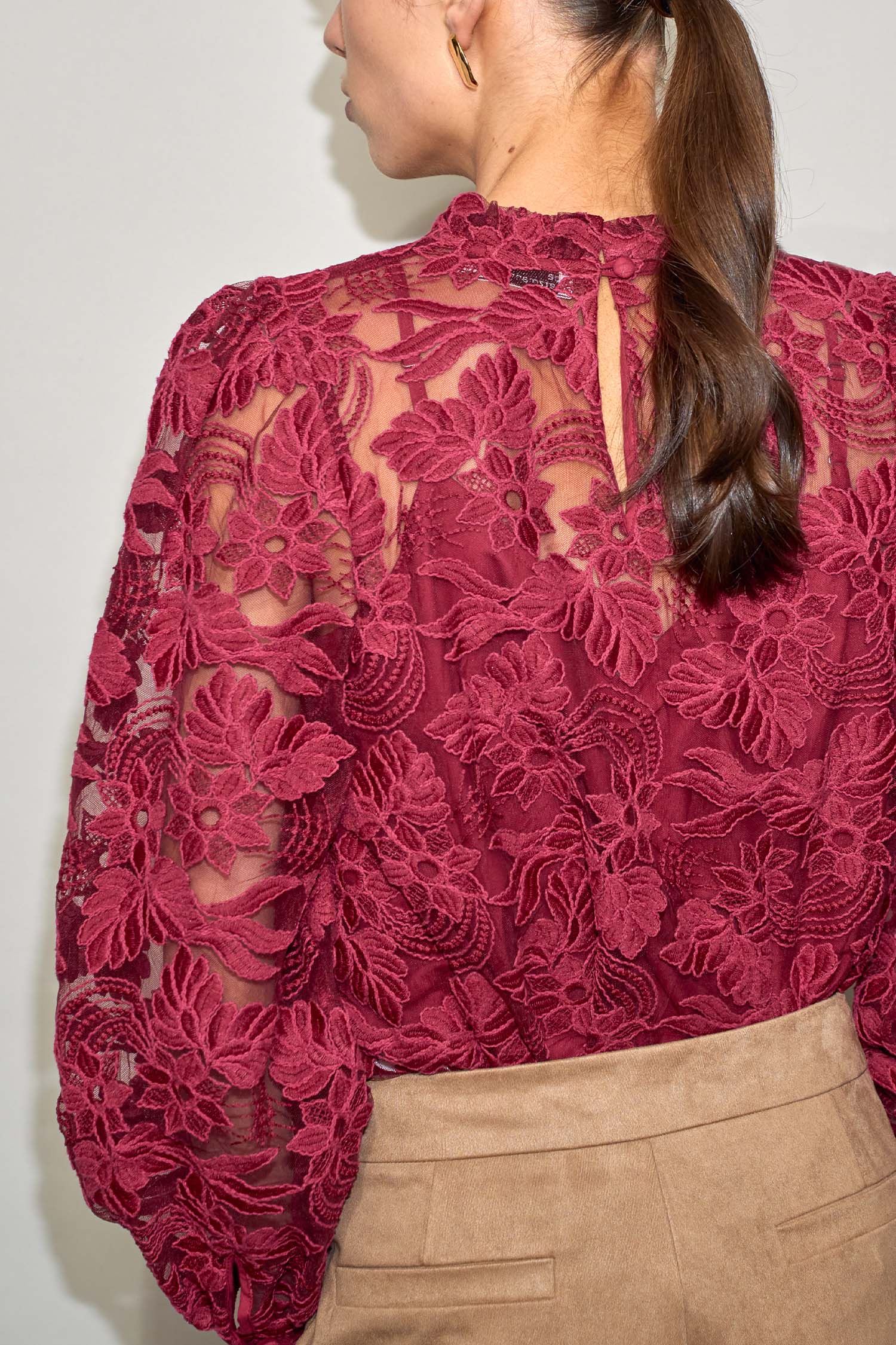 glint top - raspberry|  zoe kratzmann| considered design