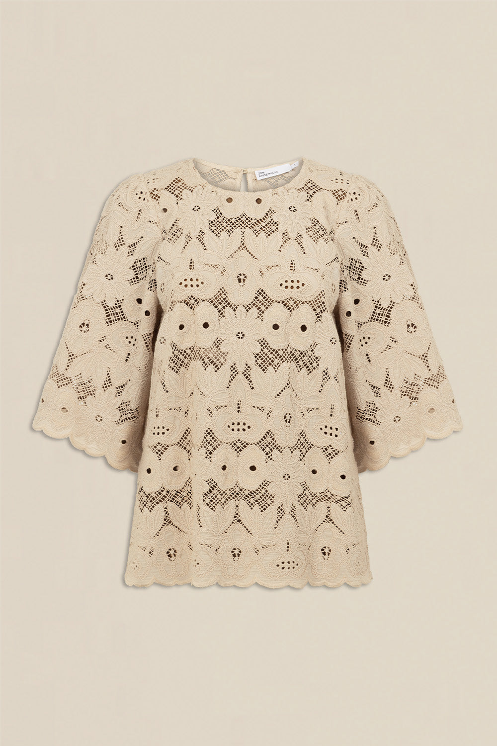 Glisten top - VINTAGE CREAM|  zoe kratzmann| considered design