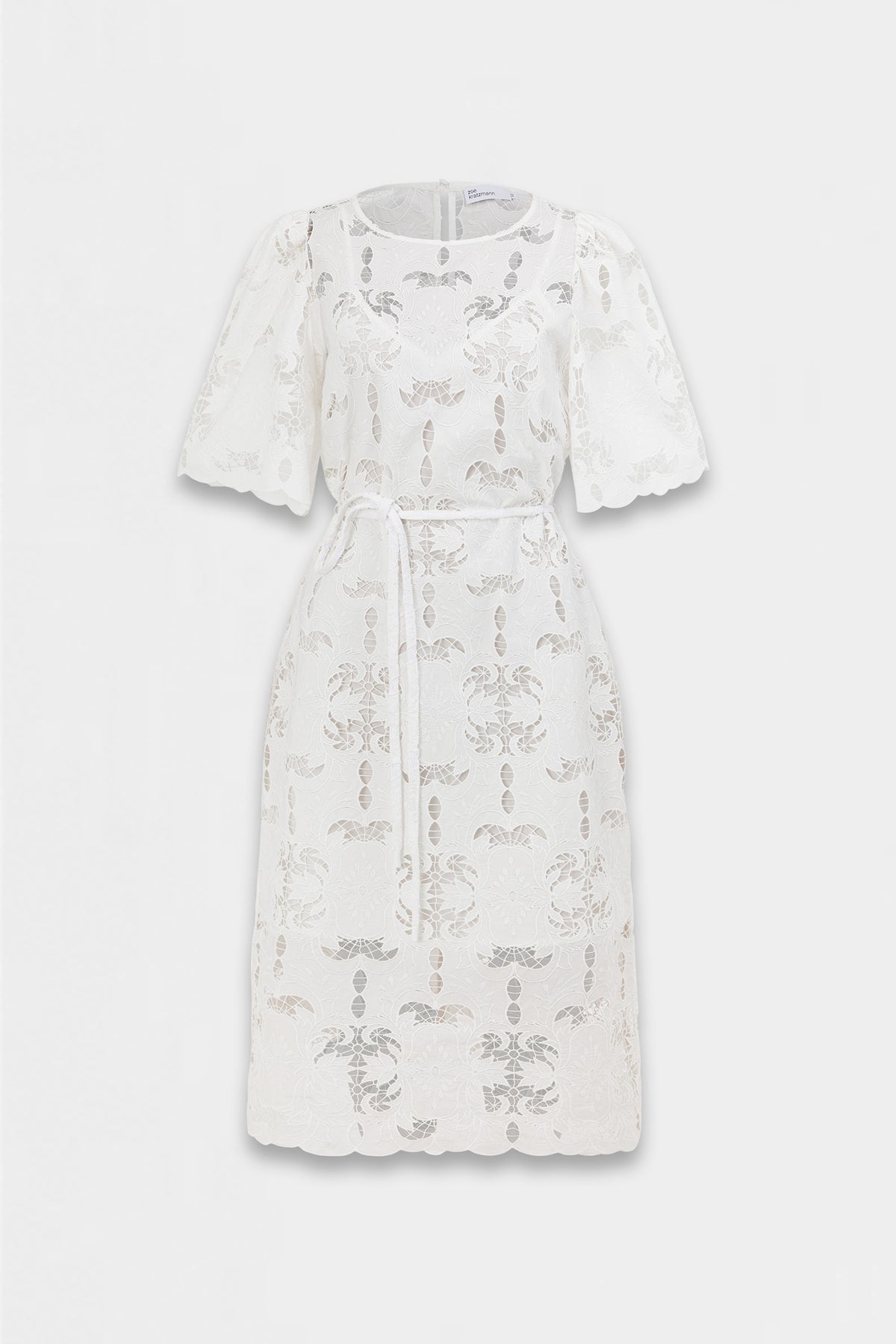 guide dress - alabaster