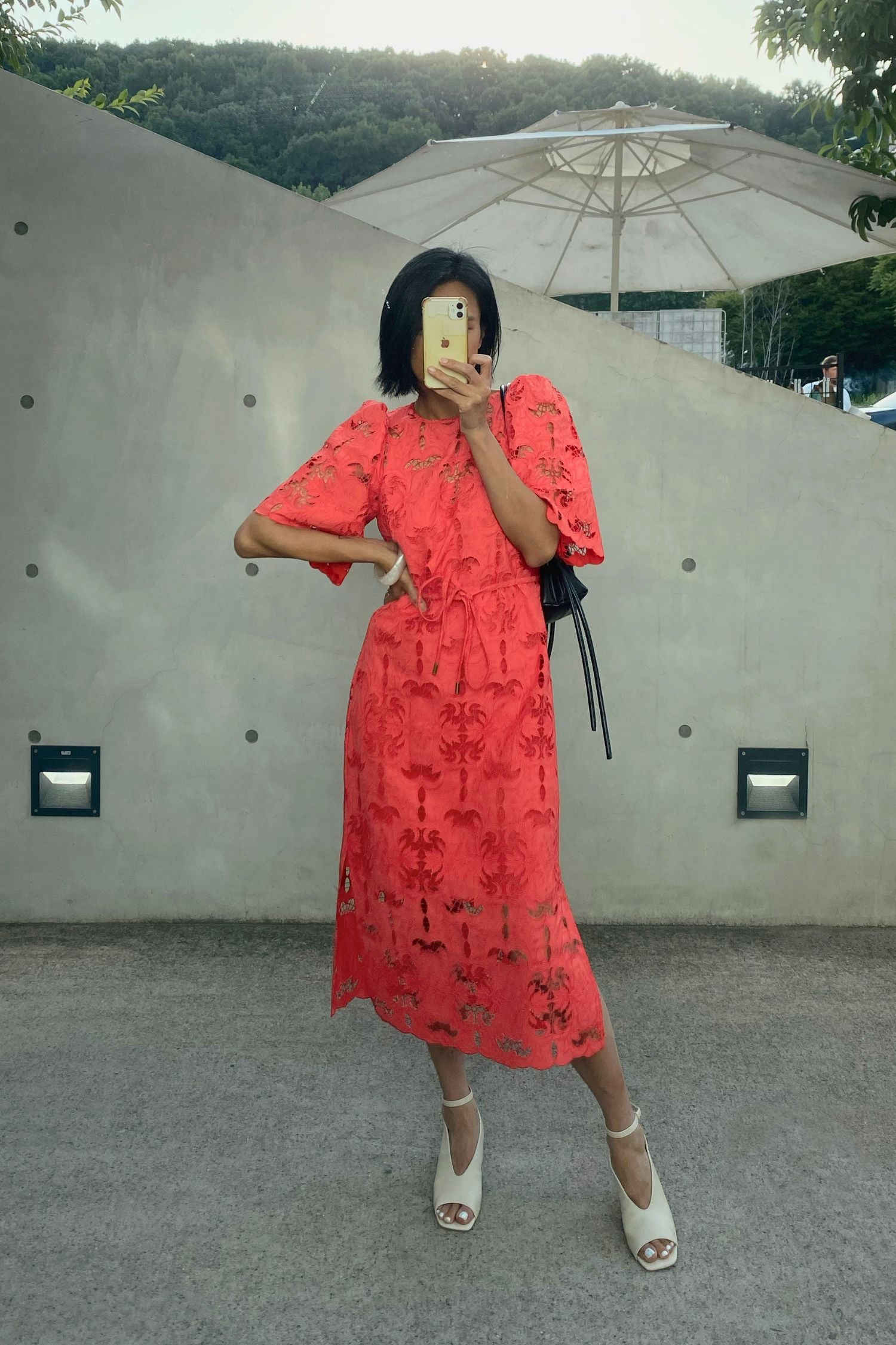 guide dress - papaya|  zoe kratzmann| considered design