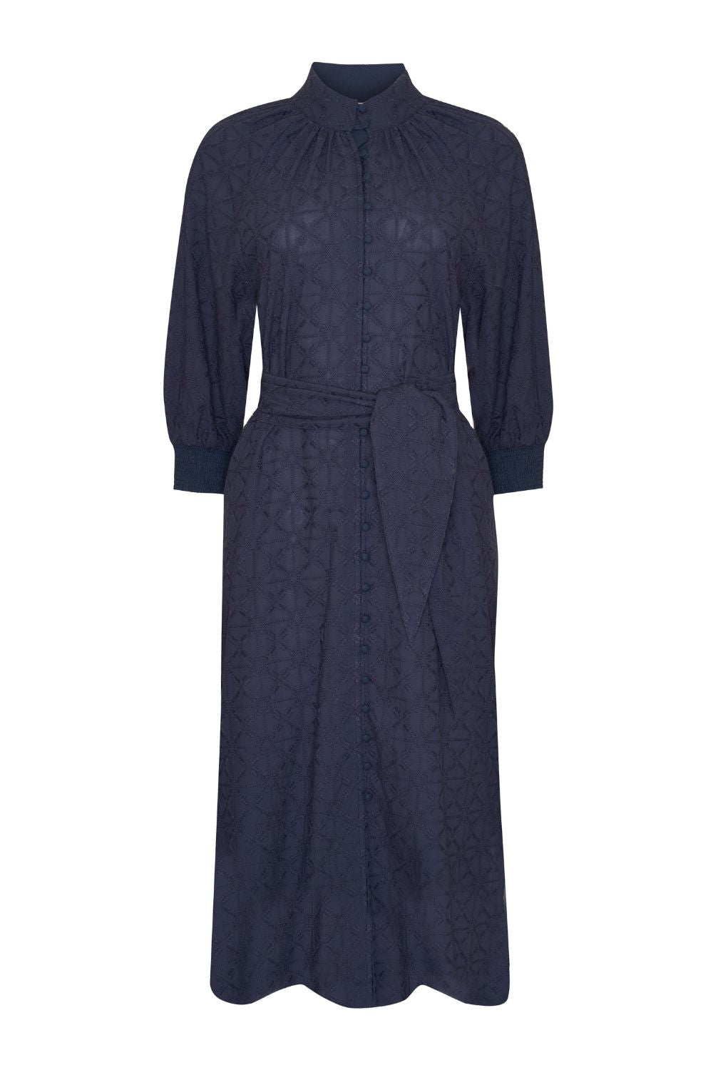 halcyon dress - indigo