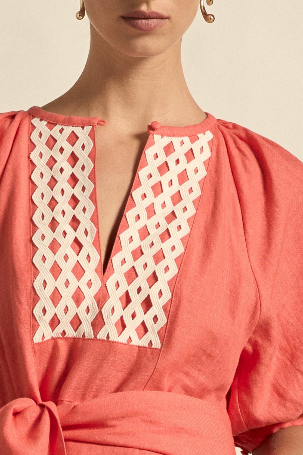 harvest dress - melon|  zoe kratzmann| considered design
