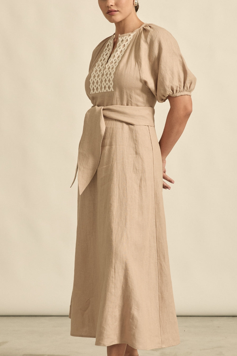 harvest dress - stone|  zoe kratzmann| considered design
