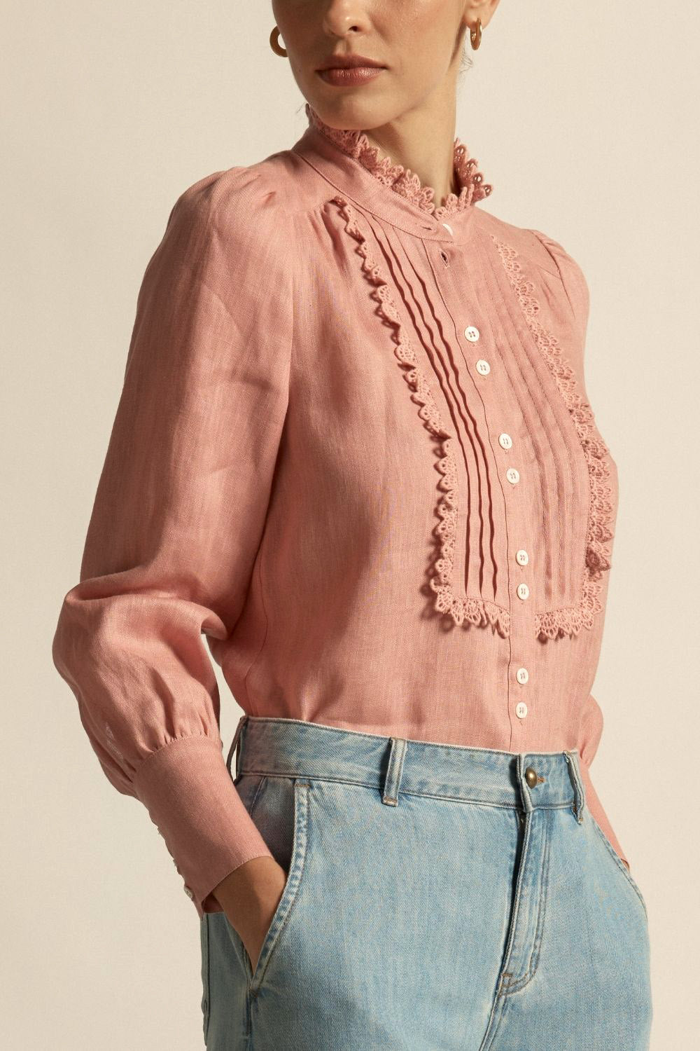 haze top - camellia