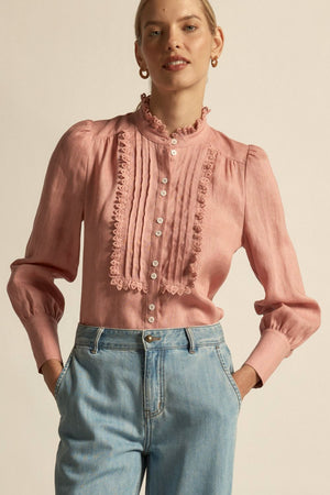 haze top - camellia