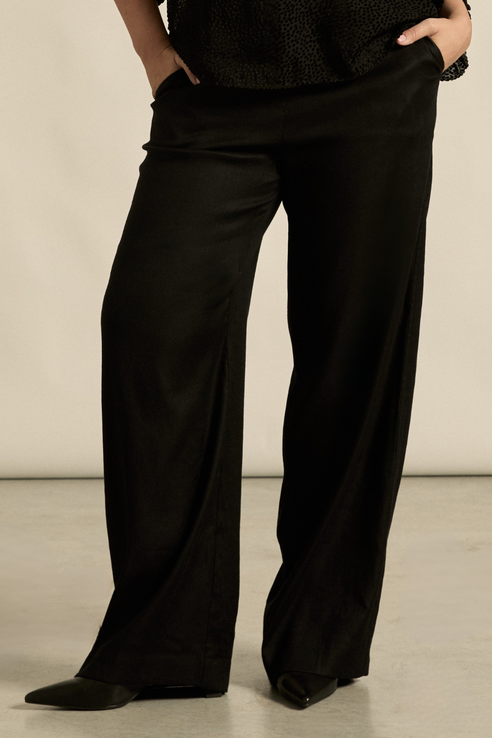 herald pant - black
