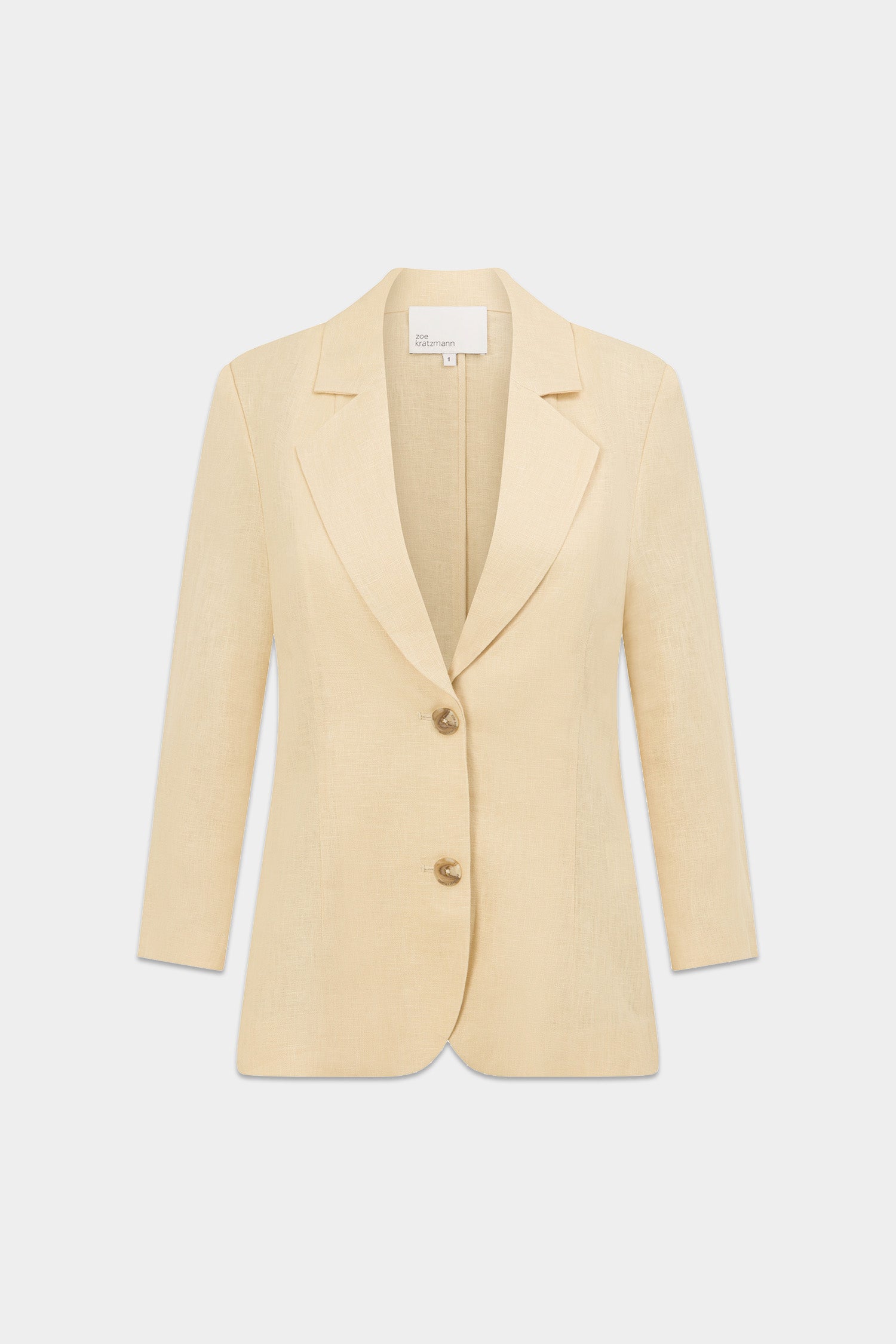 illuminate jacket - eggshell