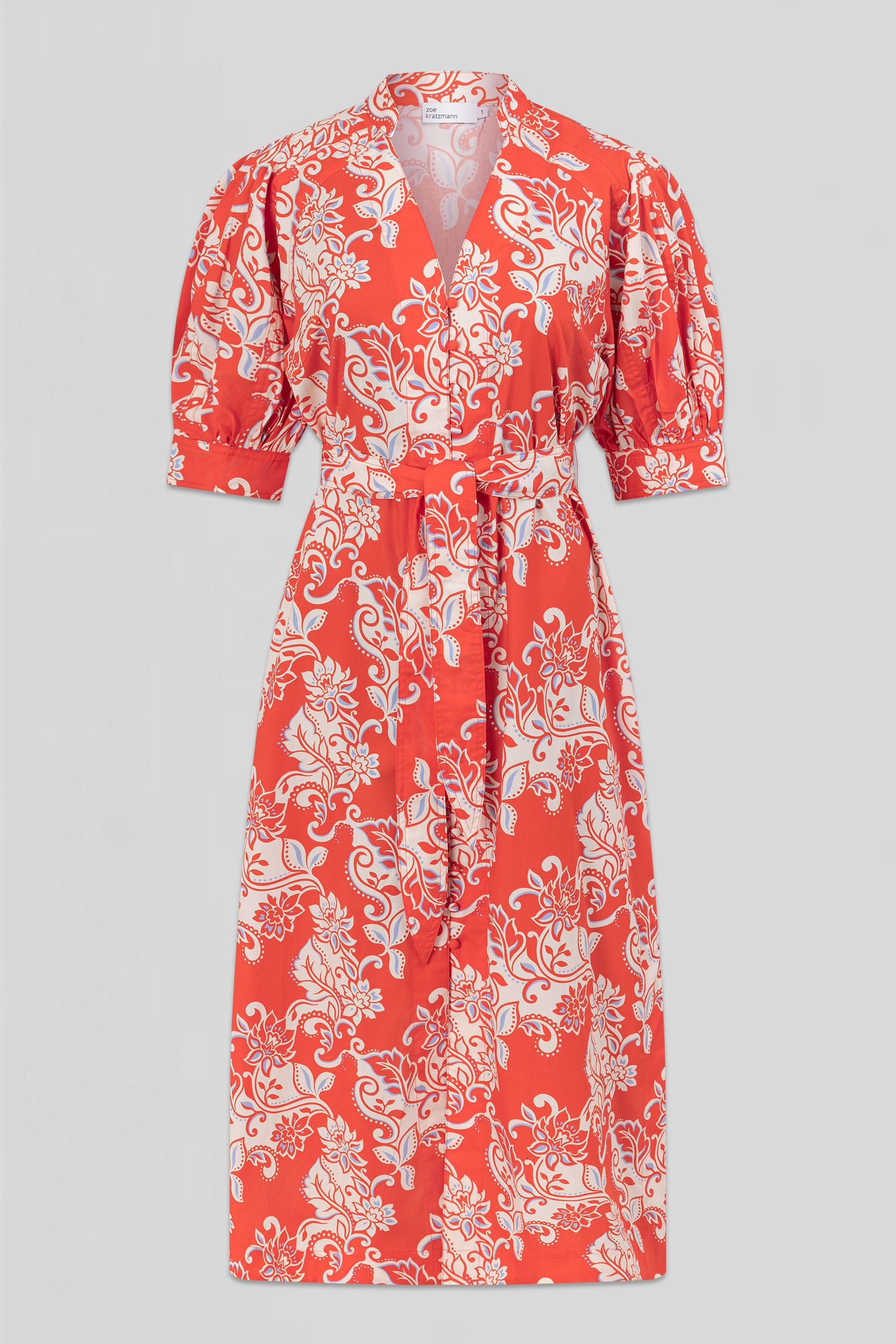 impart dress - tangerine field