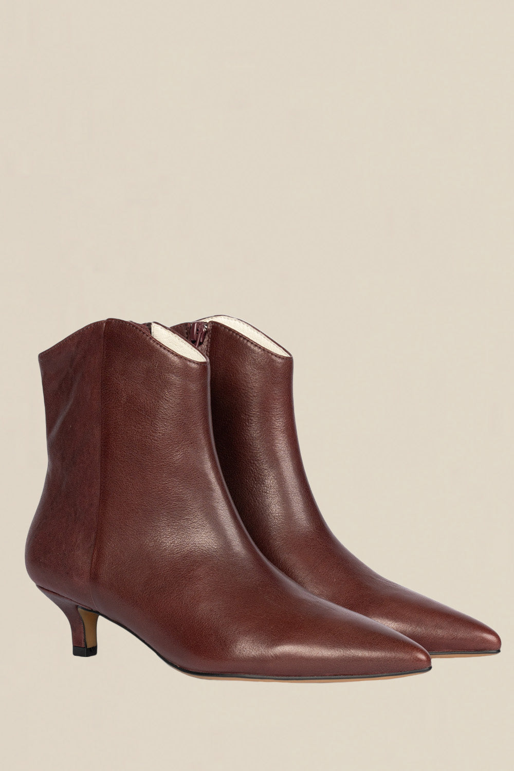 implicit boot - currant leather|  zoe kratzmann| considered design